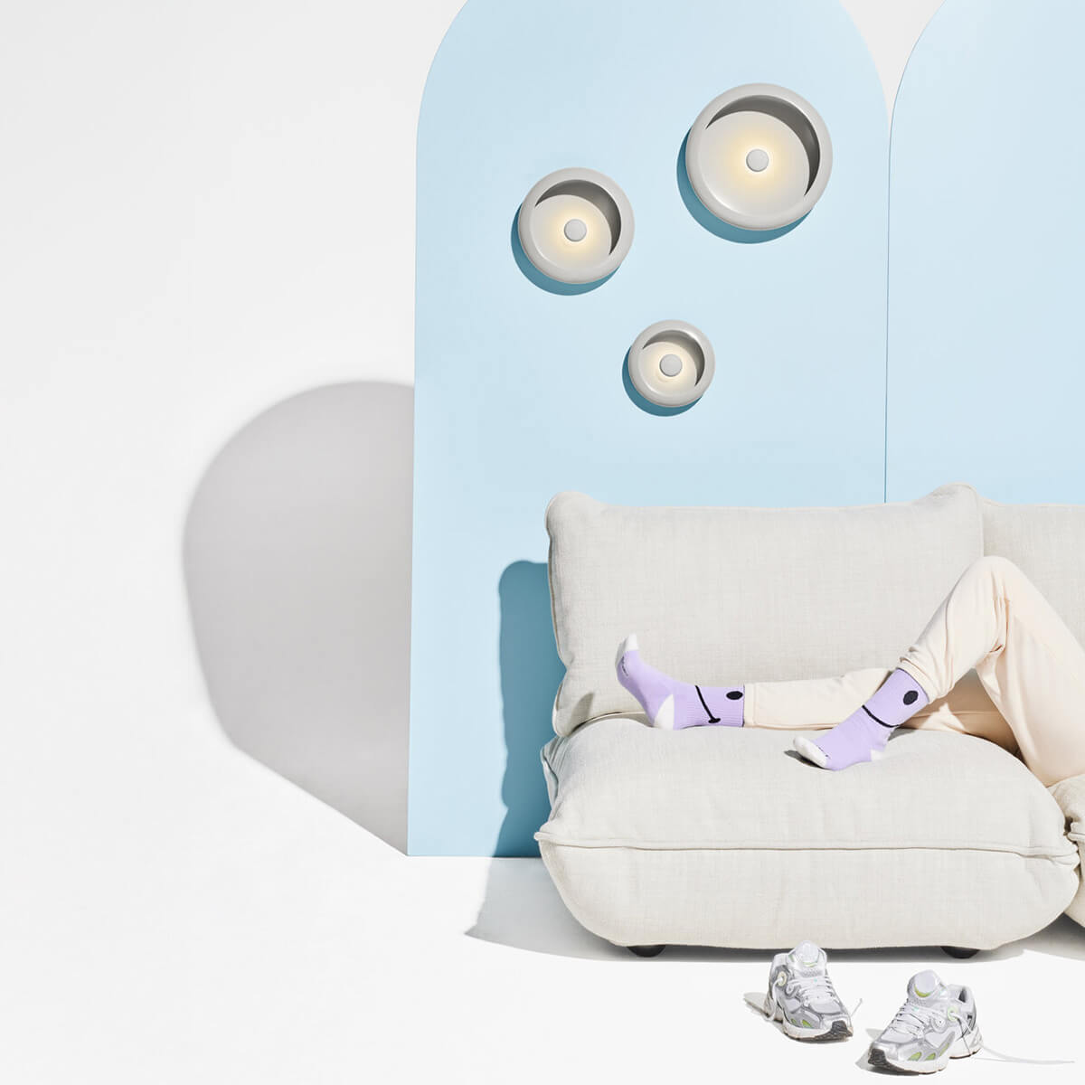 Oloha Trio LED Akkuleuchte & Schale