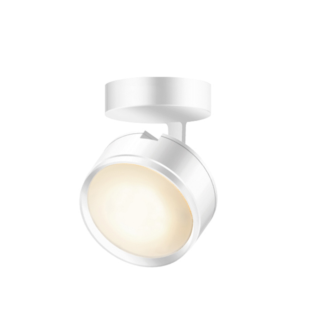 Bruck Tuto II AC W LED Wand- / Deckenaufbauleuchte, weiß