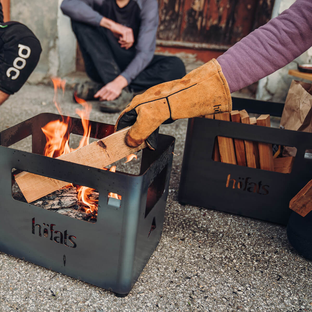 Höfats Grillhandschuhe, Naturleder