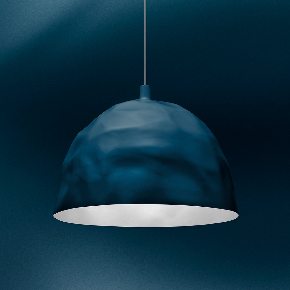 Foscarini Bump Sospensione, petrolio (petrol)