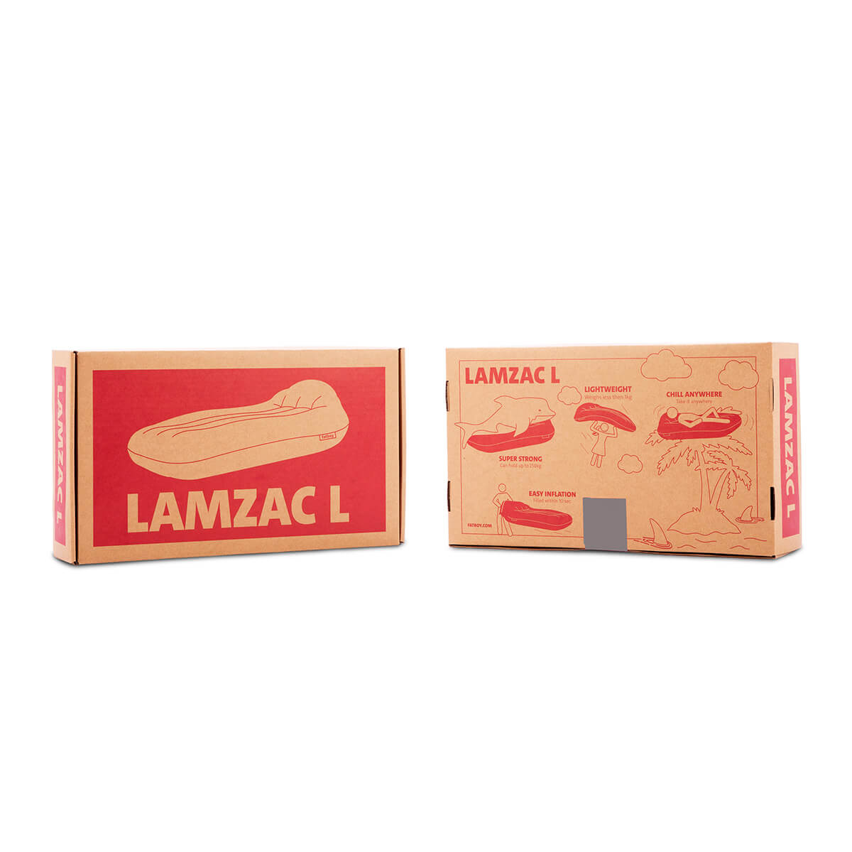 Fatboy Lamzac L 3.0 Luftsofa, Verpackung