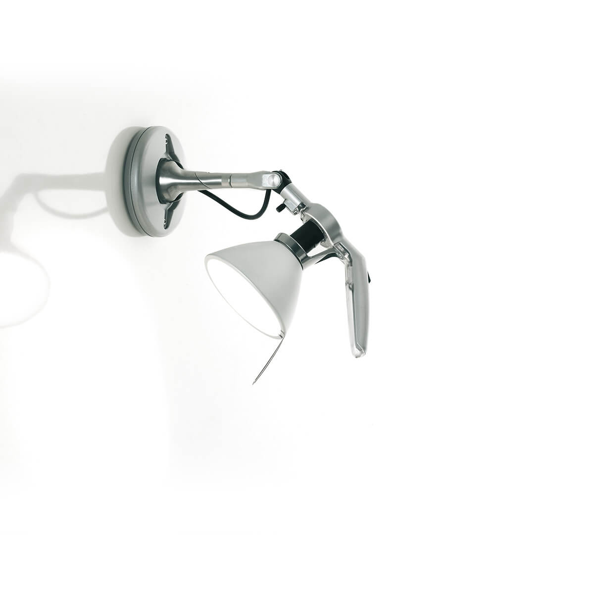 Luceplan Fortebraccio Spot Parete, Ø: 11 cm, Aluminium