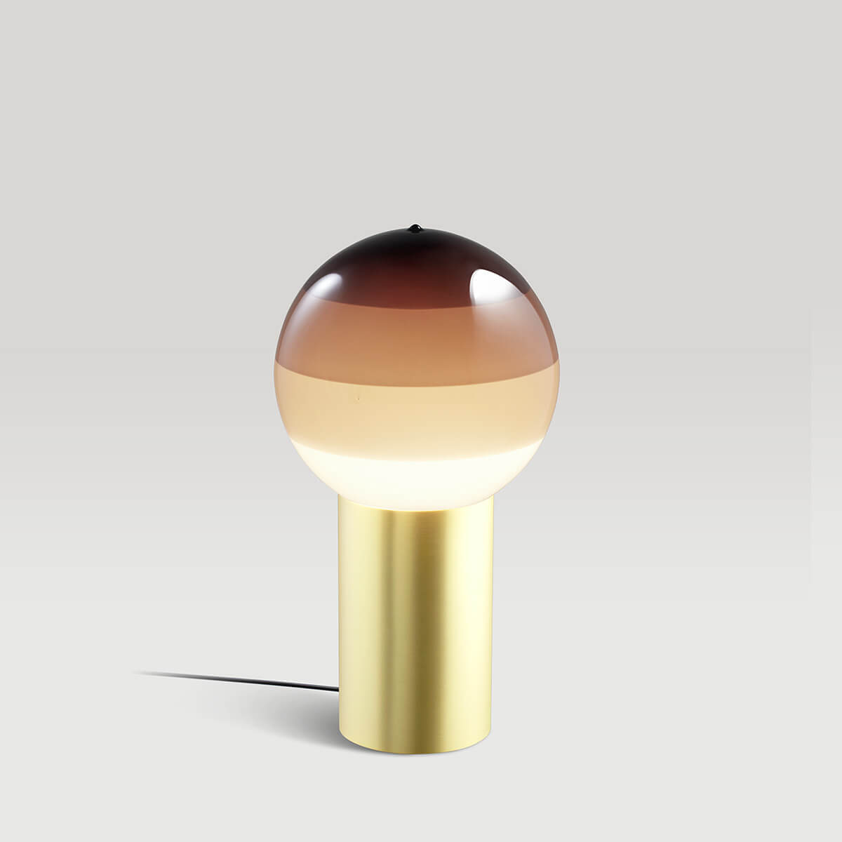 Marset Dipping Light LED Tischleuchte, Schirm: schokolade