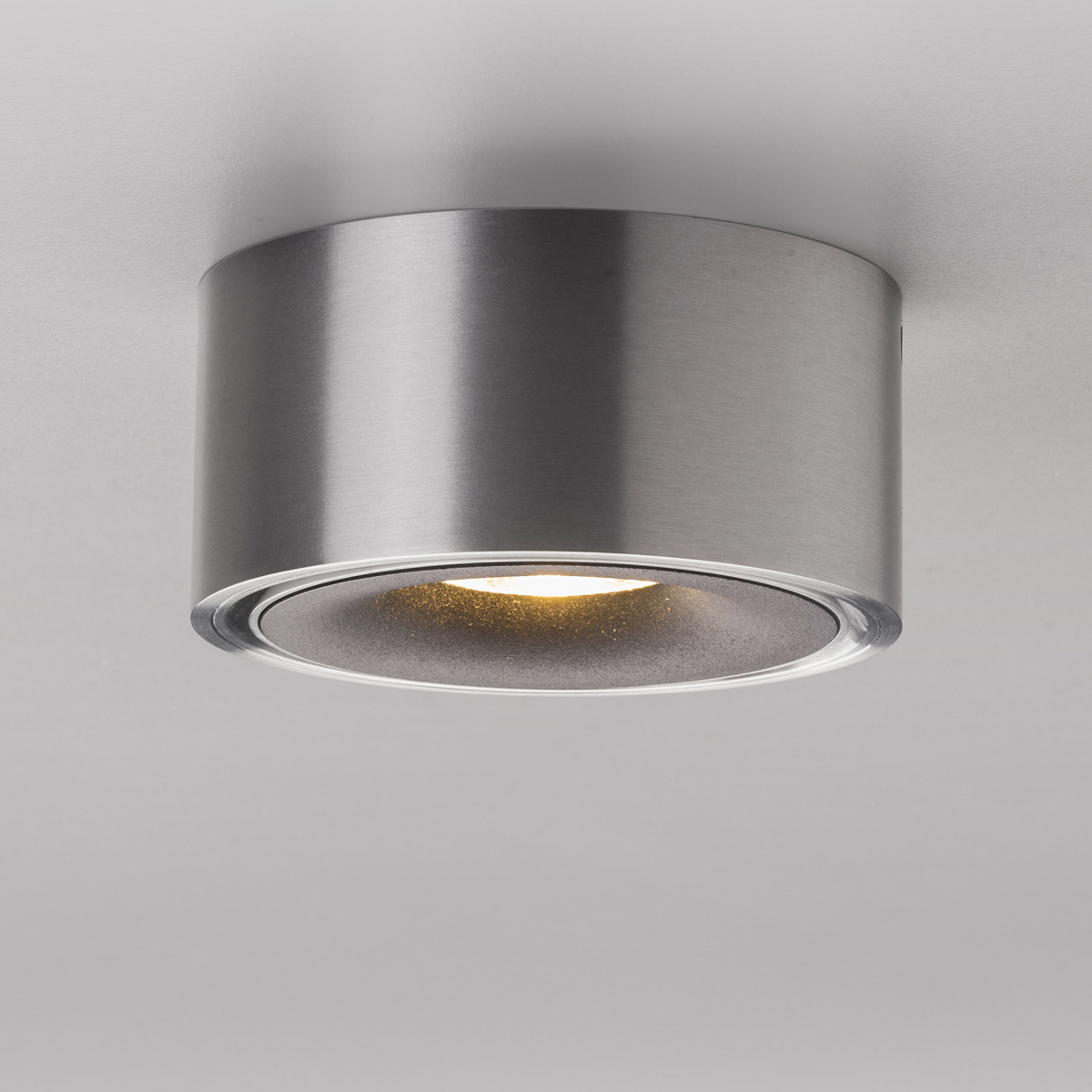 LupiaLicht Saturn LED Deckenstrahler, 3000 K, Aluminium matt