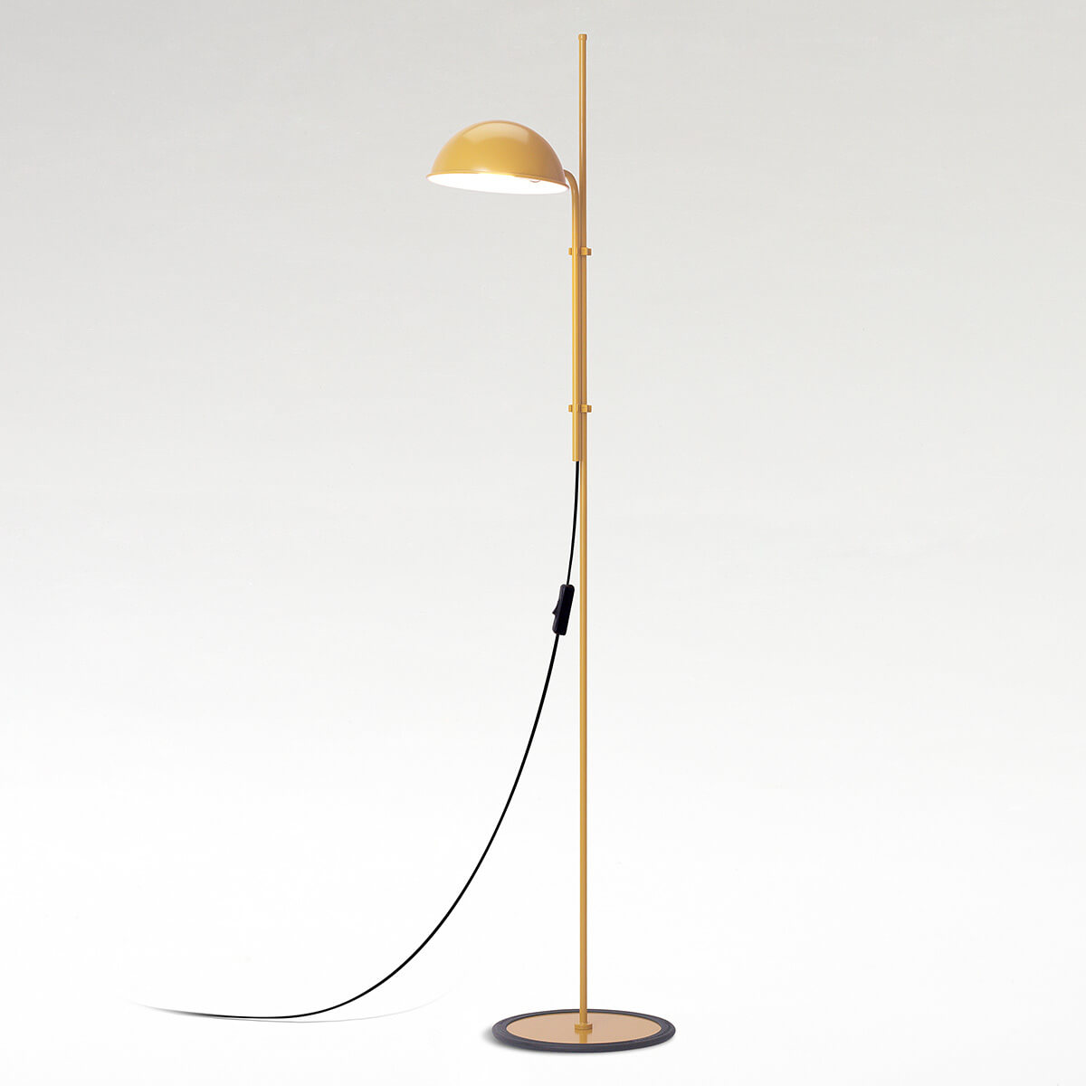 Marset Funiculí Stehleuchte, senfgelb