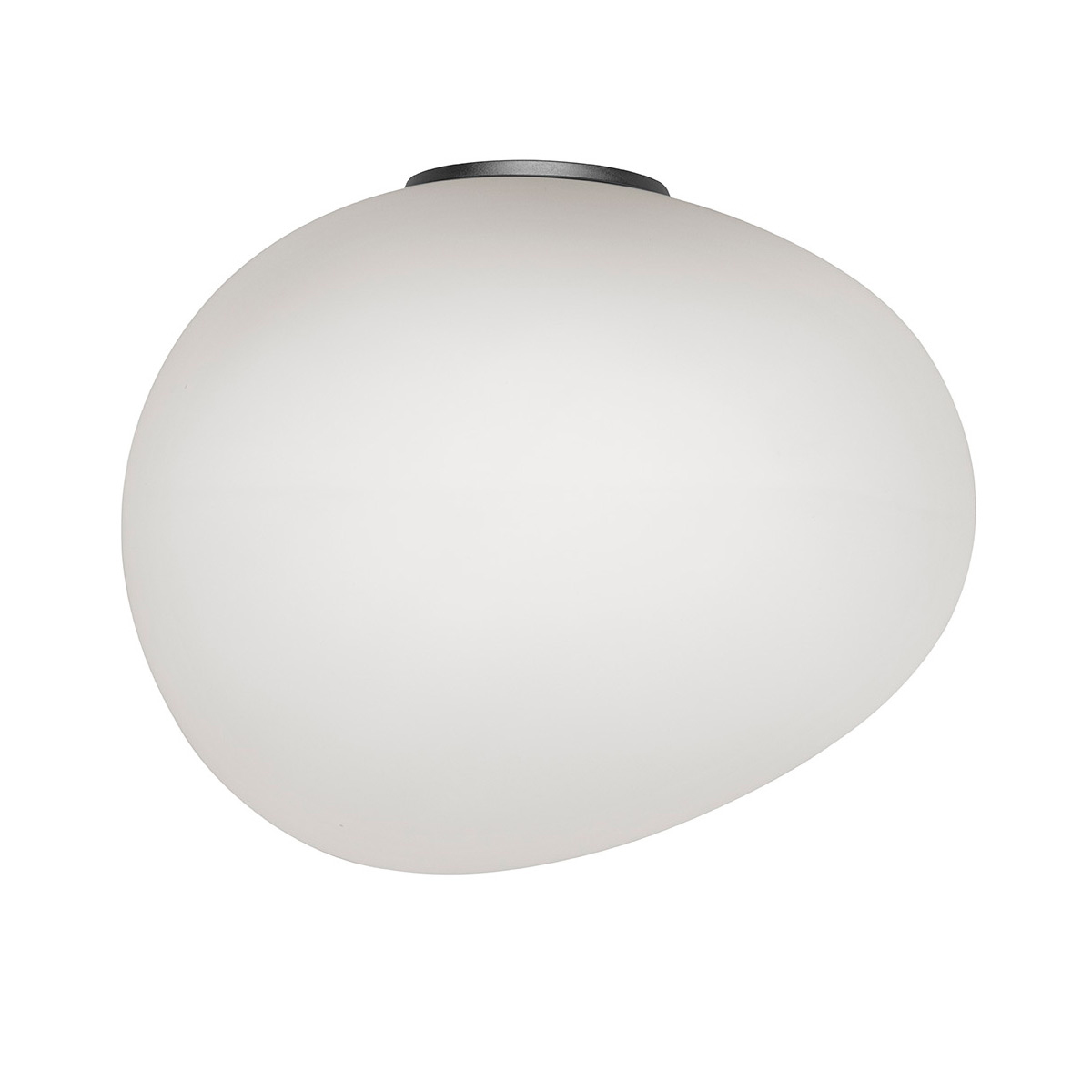 Foscarini Gregg Grande Semi 2 Parete, bianco/grafite (weiß/grafit)