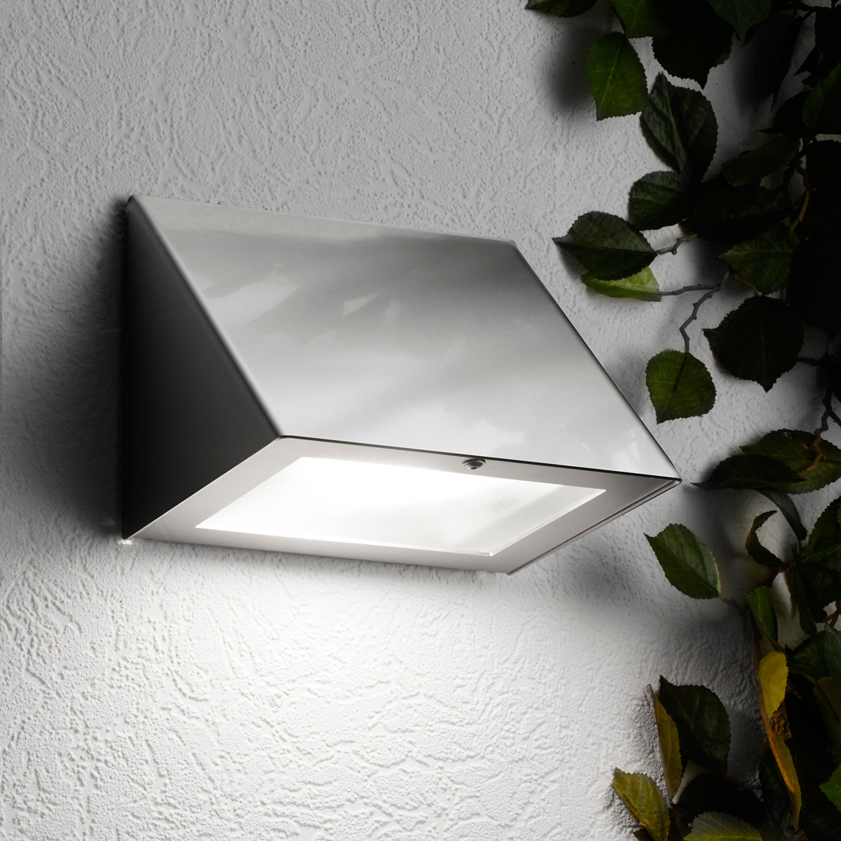 CMD Leuchten 113 LED Wandleuchte, Edelstahl