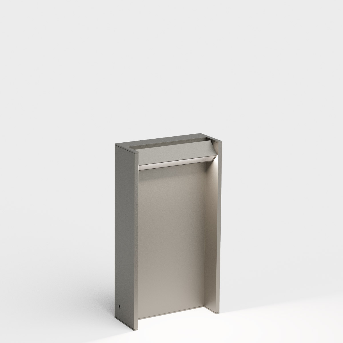 IP44.DE Slat 40 LED Pollerleuchte, space grey (grau)
