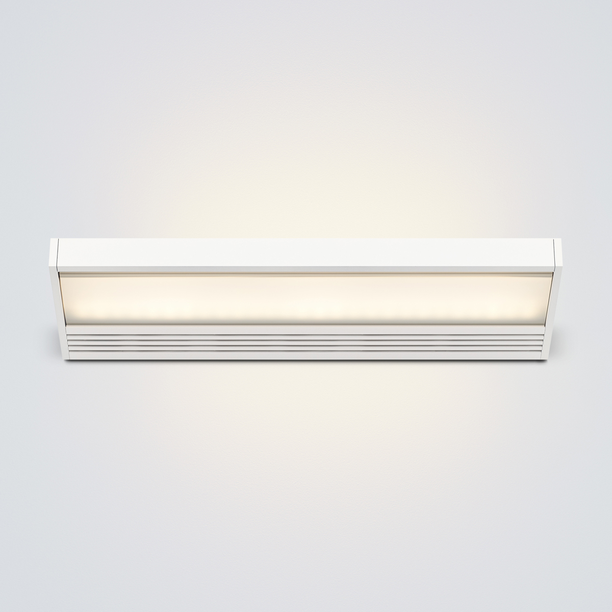 Serien.lighting SML² 300 Wall LED, weiß lackiert, Gläser: satinée