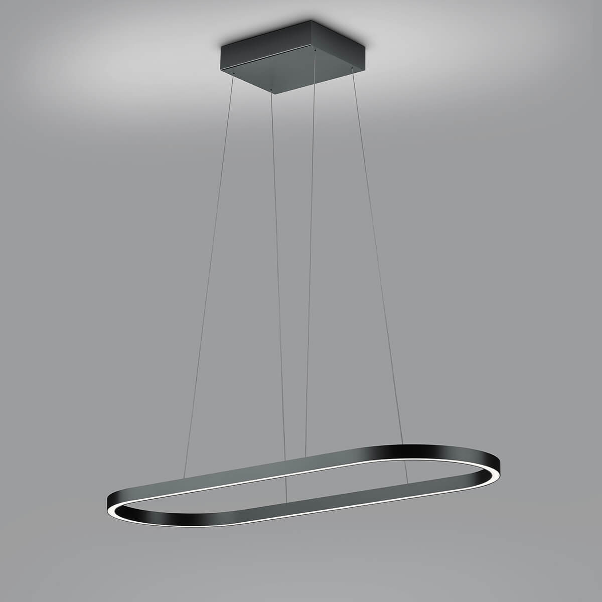 Knapstein Elin LED Pendelleuchte, schwarz