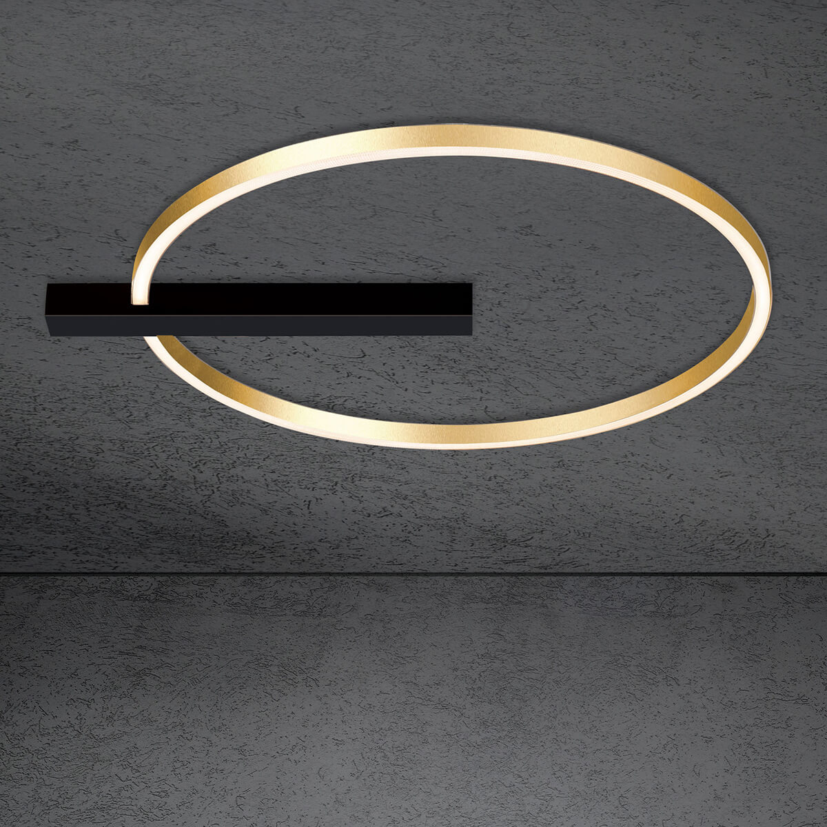 schwarz / Gold eloxal