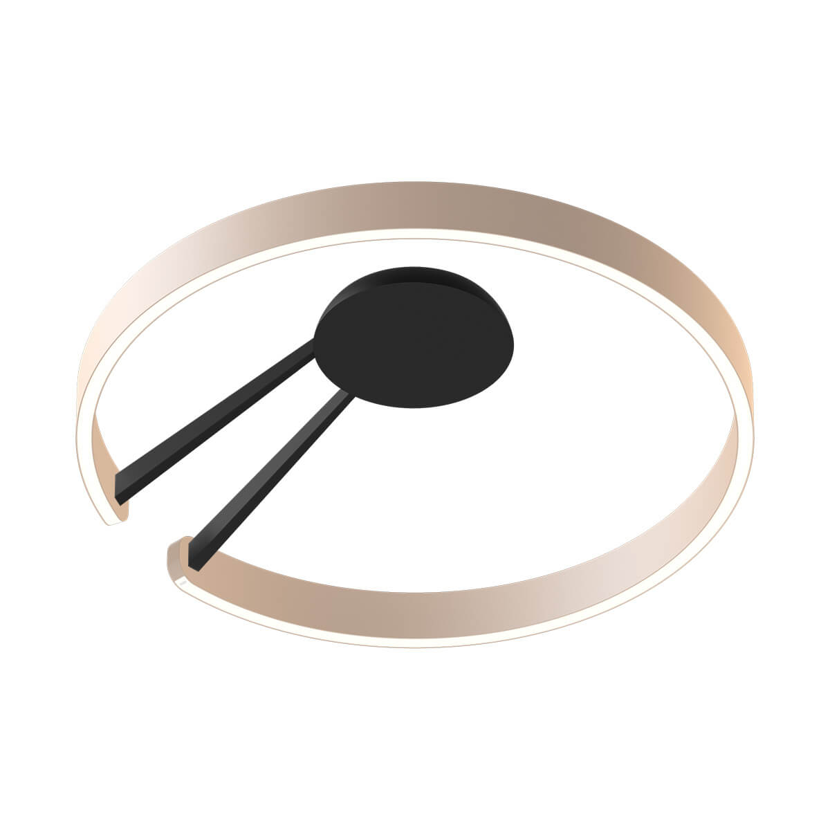 Mito aura 60 narrow LED Deckenleuchte, Base: schwarz matt Mito aura 60 narrow LED Deckenleuchte, Base: schwarz matt