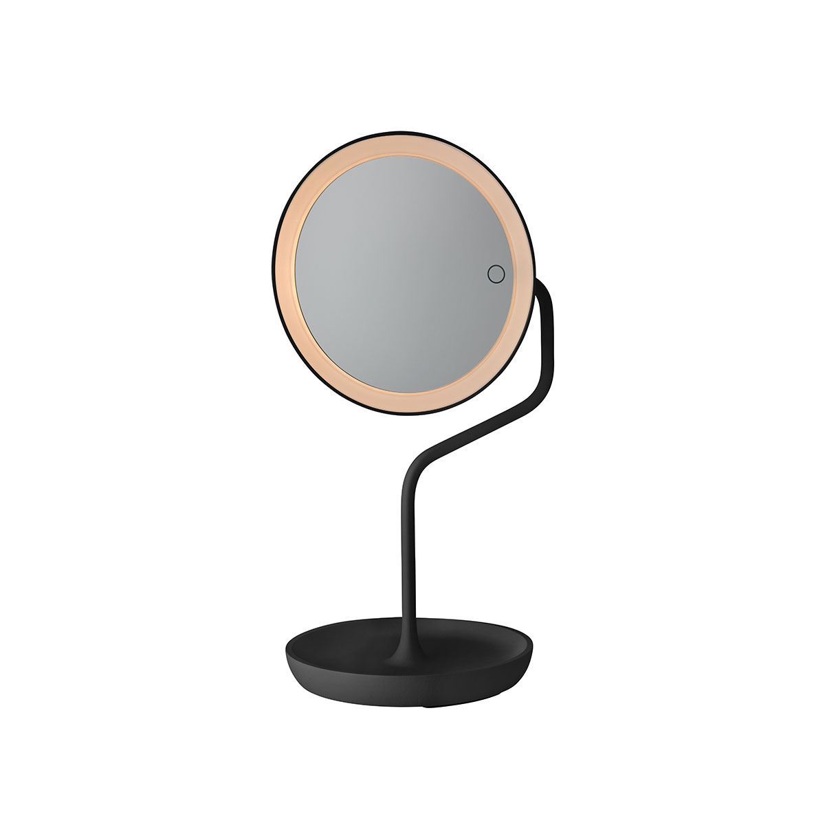 Villeroy & Boch Versailles LED Akkuleuchte & Kosmetikspiegel, schwarz