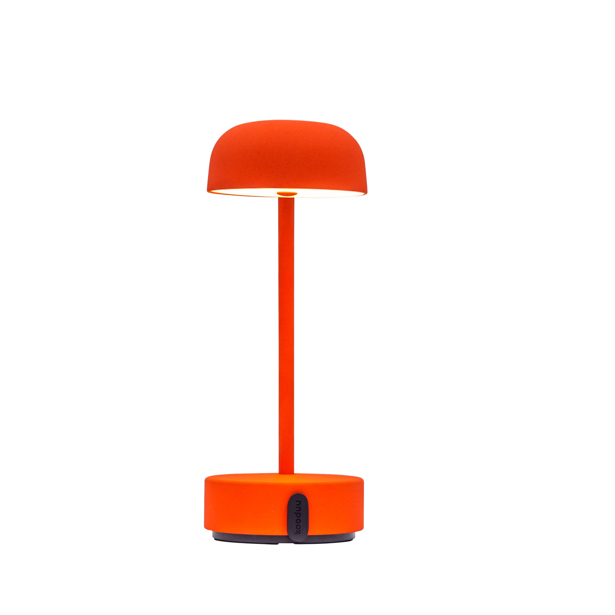 Kooduu Fokus LED Akkuleuchte, orange, Vorderseite