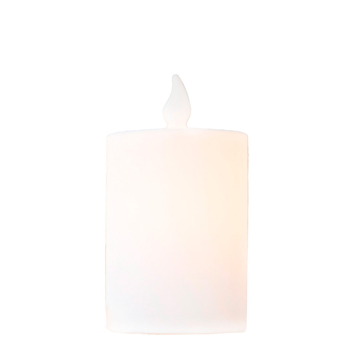 8 seasons design Shining Candle Dekoleuchte, Höhe: 60 cm, weiß