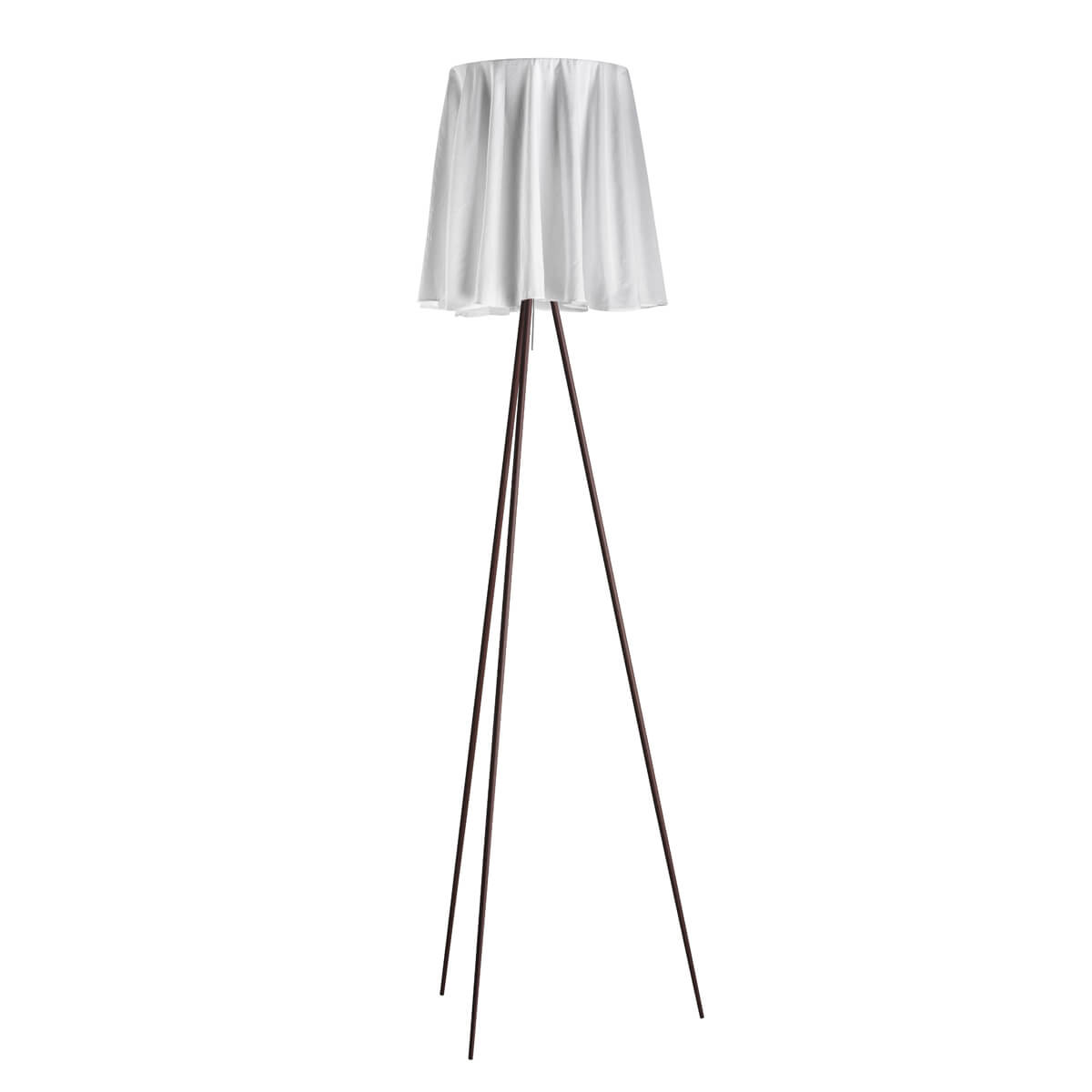 Flos Rosy Angelis Stehleuchte, grau (ausgeschaltet)