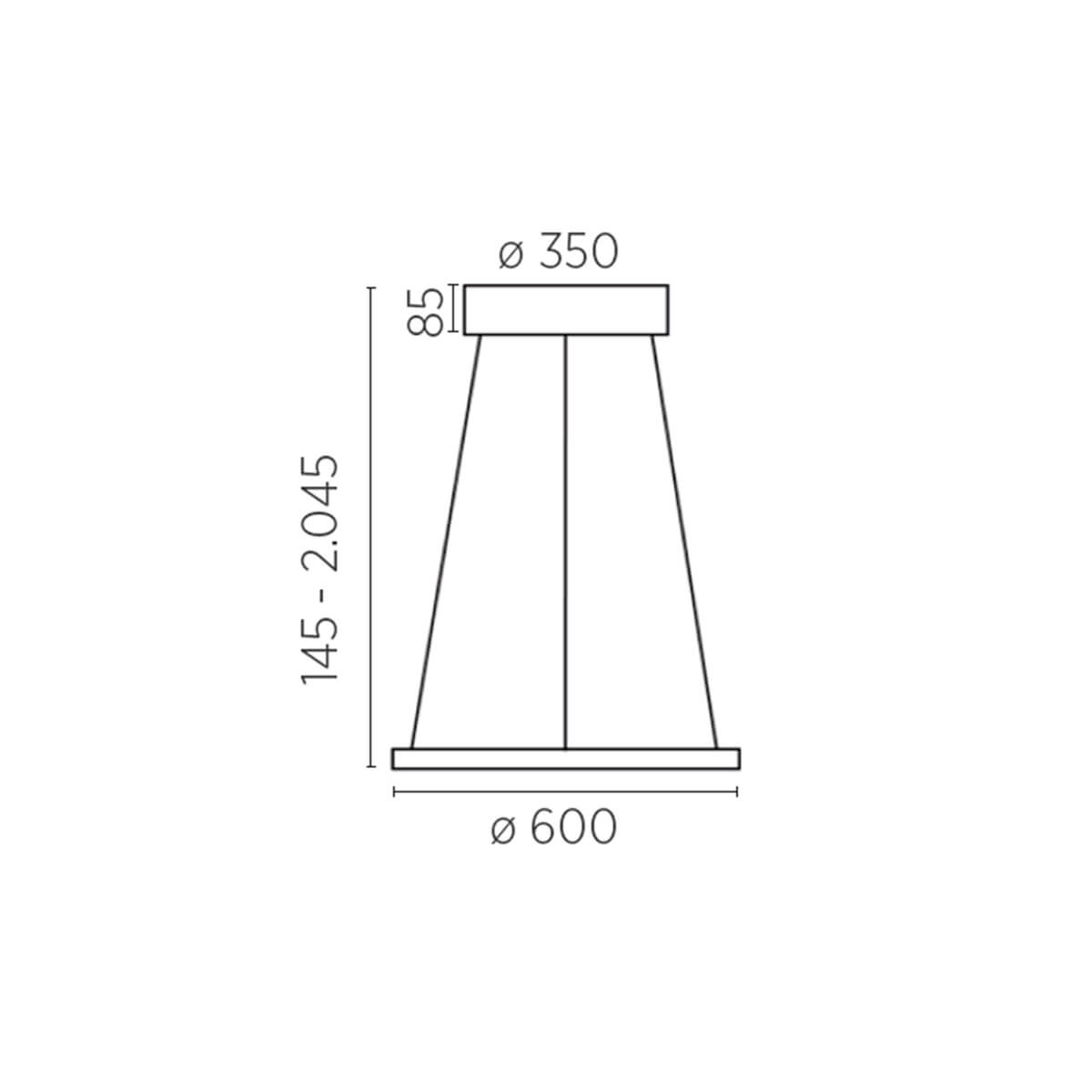 Melisa-60 LED Pendelleuchte