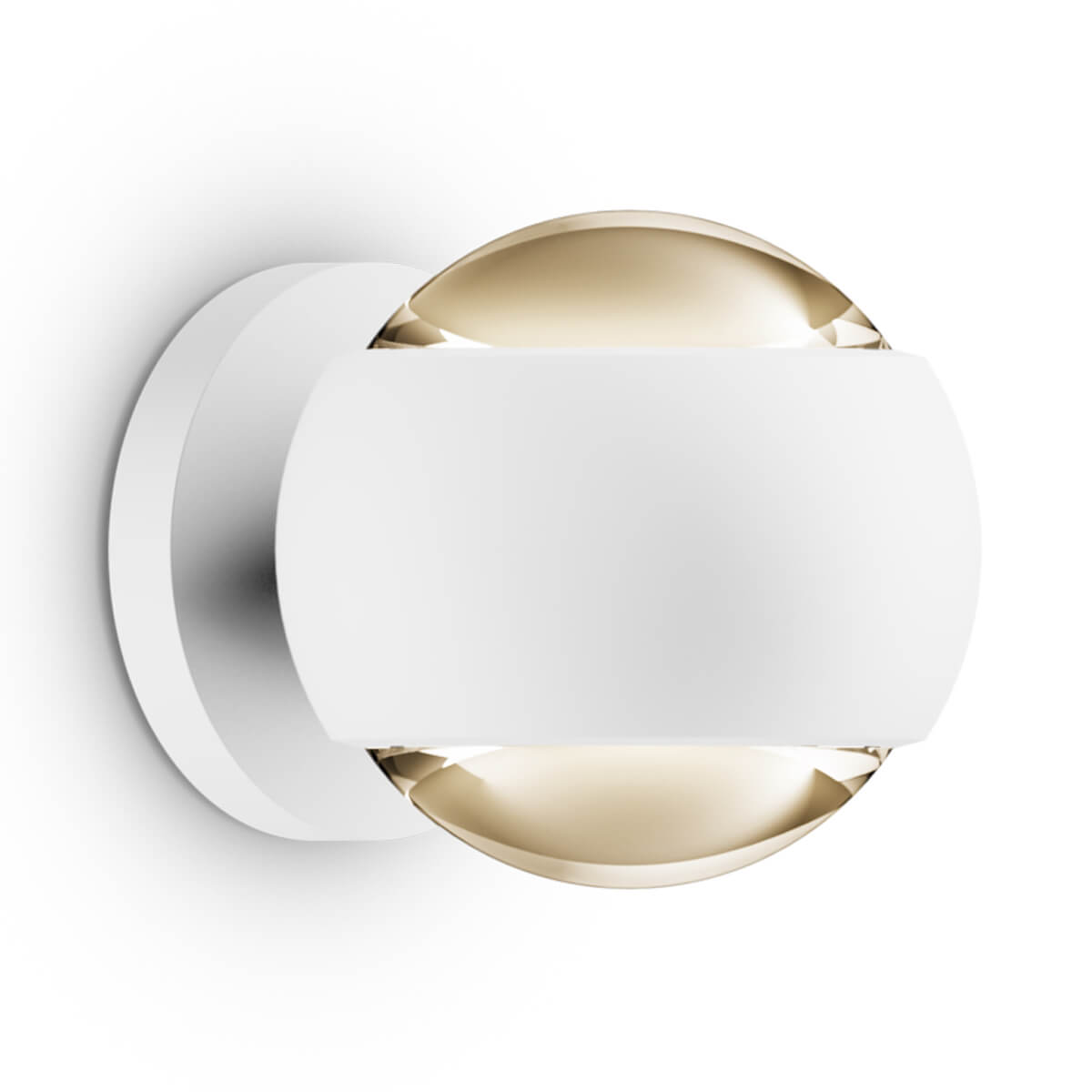 Occhio io verticale Volt D LED Wandleuchte, 2700 K, weiß matt