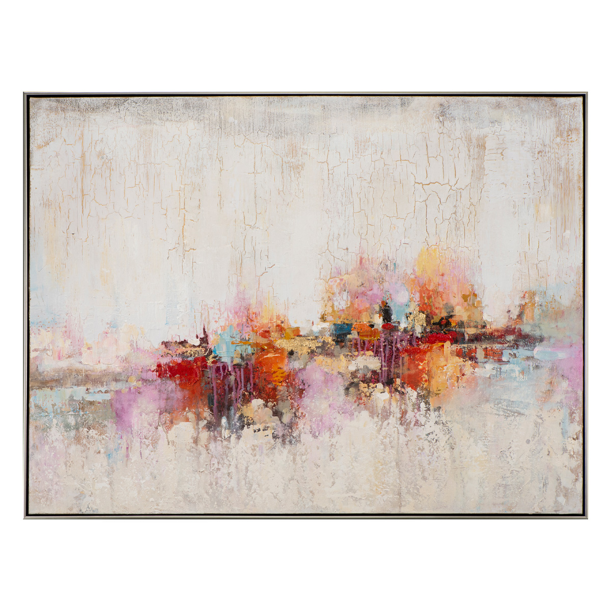 ImageLand Gemälde Abstrakt Bunt I, 92,5 x 122,5 cm, Acryl auf Leinwand Gemälde Abstrakt Bunt I, 92,5 x 122,5 cm