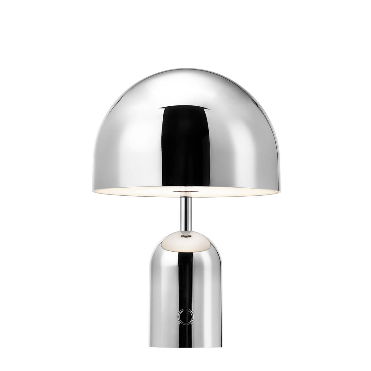 Tom Dixon Bell Portable LED Akkuleuchte, Silber