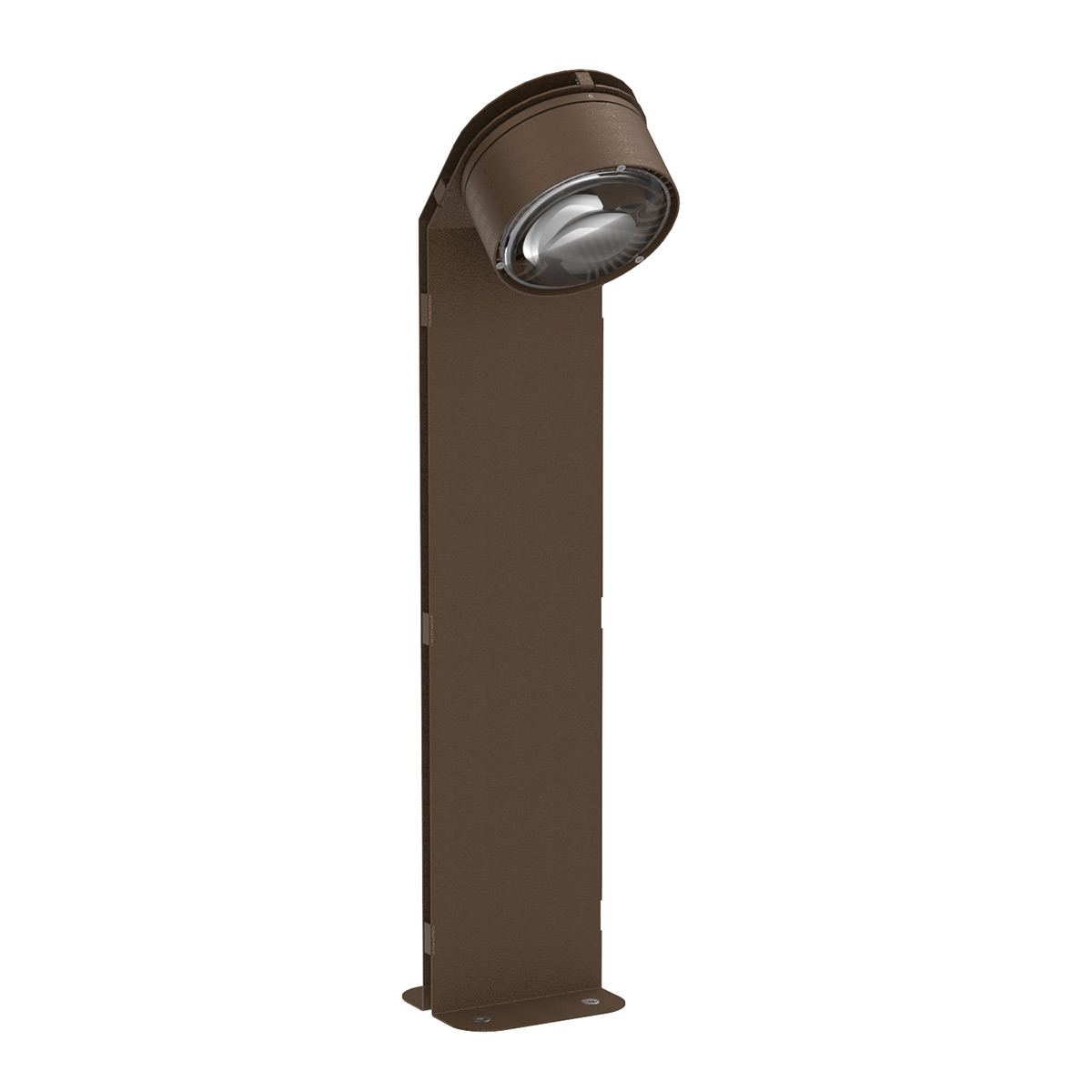 Top Light Puk Maxx Way II LED Pollerleuchte, Gehäuse, softbraun matt feinstrukturiert, mit Linse klar (nicht inbegriffen)