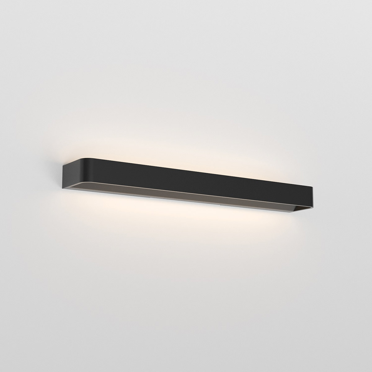 Rotaliana Frame W3 LED Wandleuchte, 2700 K, schwarz matt