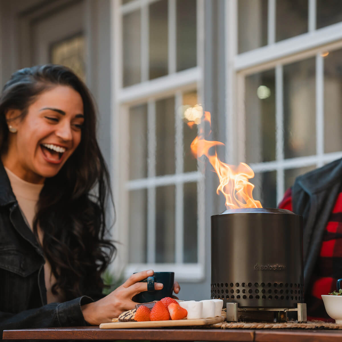 Solo Stove Mesa XL Tischfeuer & Tischkamin, Ash (anthrazit)