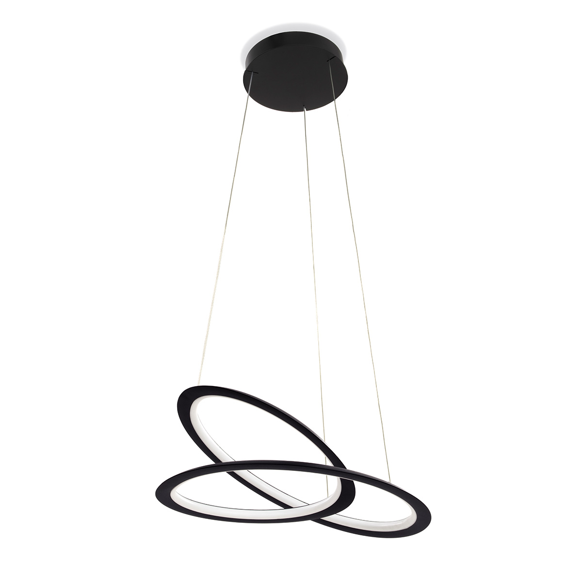Nemo Kepler Petite LED Sospensione Downlight, mattschwarz (ausgeschaltet)