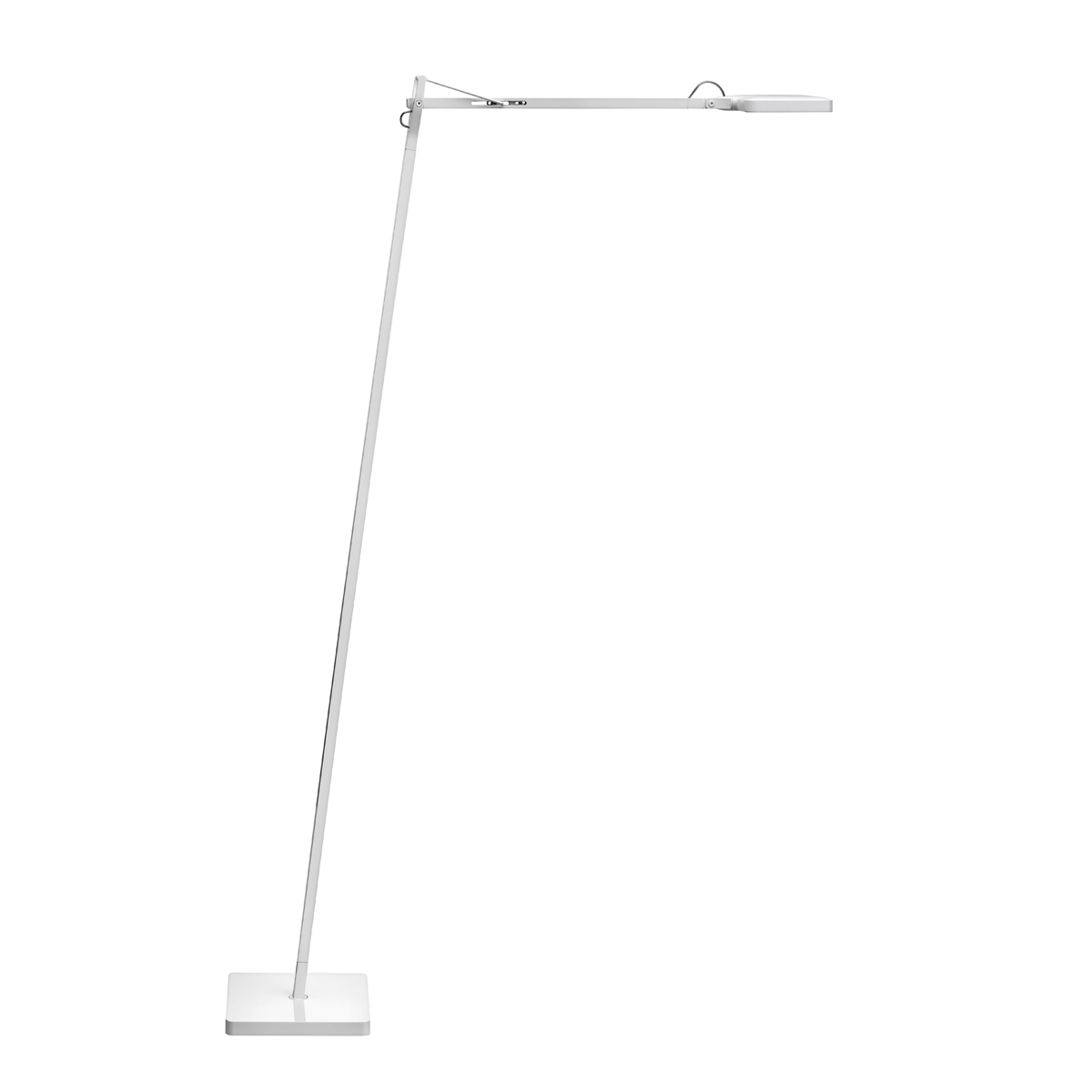Flos Kelvin LED F Stehleuchte, weiß glänzend