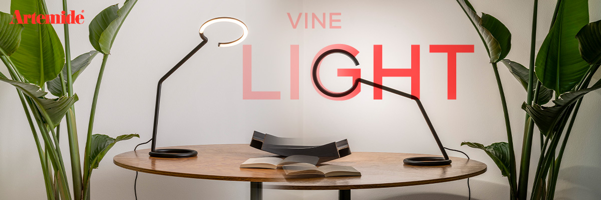 Kategoriebanner Marke Artemide Vine Light Kategoriebanner Marke Artemide Vine Light
