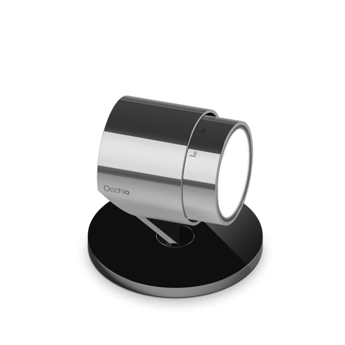 Occhio lui basso Zoom LED Boden- / Tischleuchte, 2700 K, Chrom
