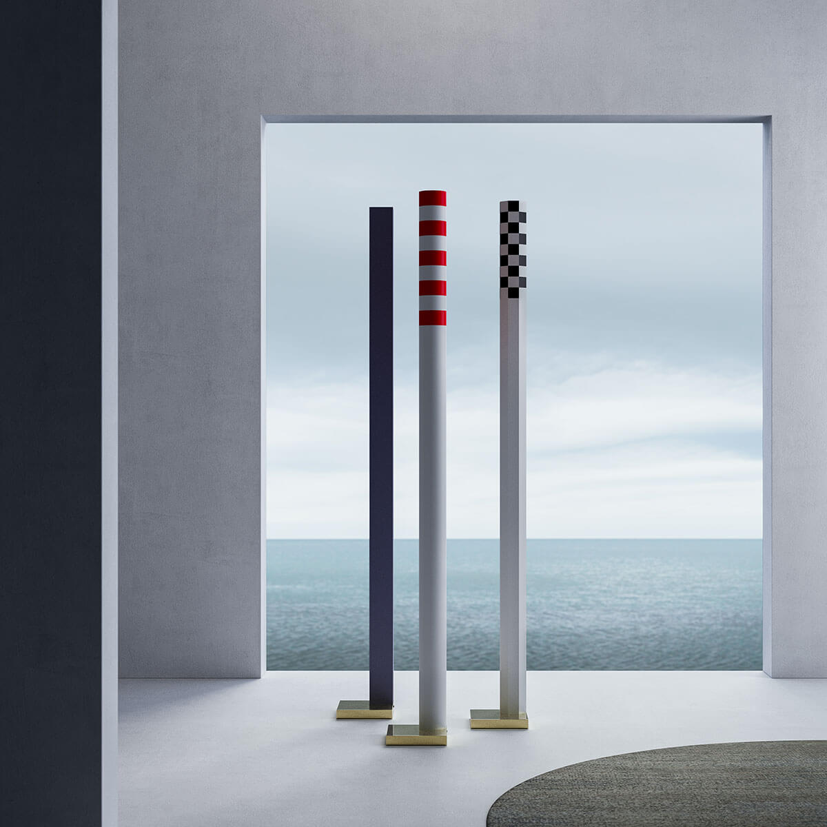 Ciminiere d'Italia F1 LED Stehleuchte