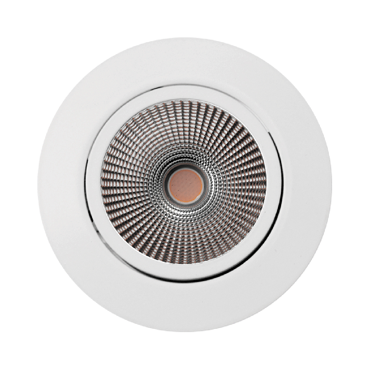 Mobilux MOBiDIM COB Slim R LED Einbaustrahler, Dim-to-Warm, weiß