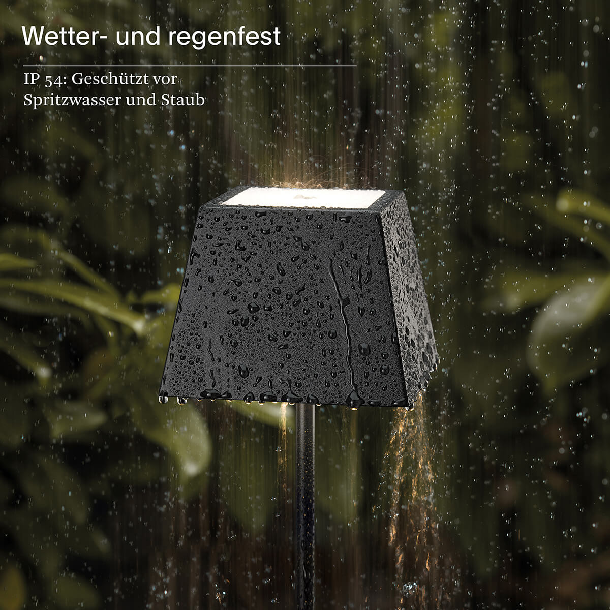 Nuindie mini LED Akkuleuchte, Flex-Mood, eckig