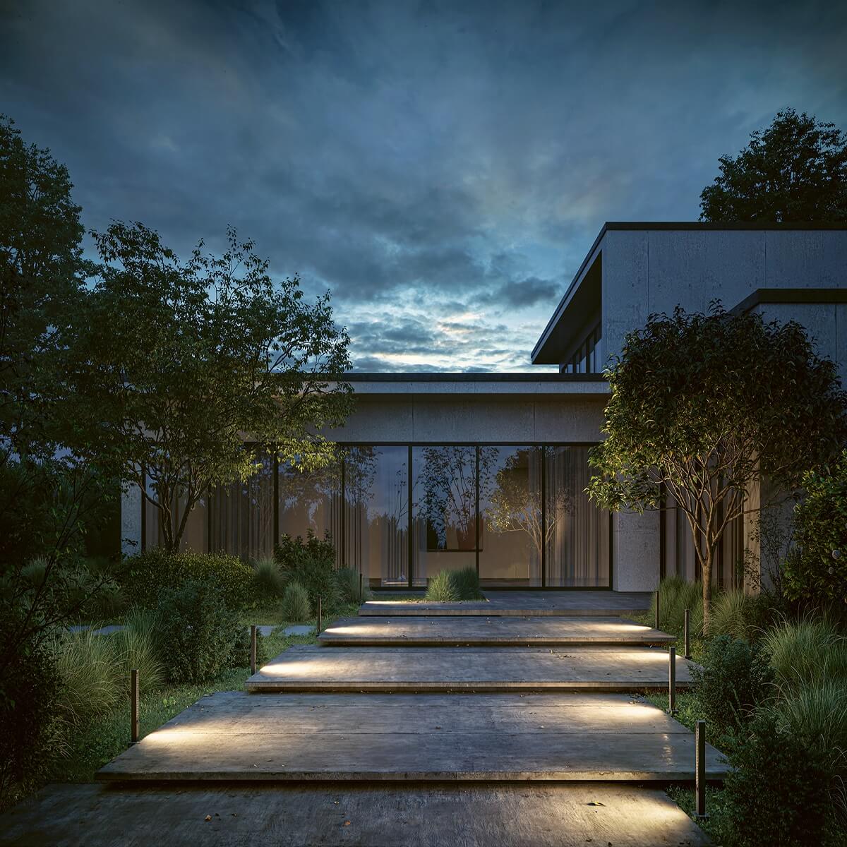 IP44.DE Lin LED Pollerleuchte, Höhe: 76 cm, anthracite (anthrazit)