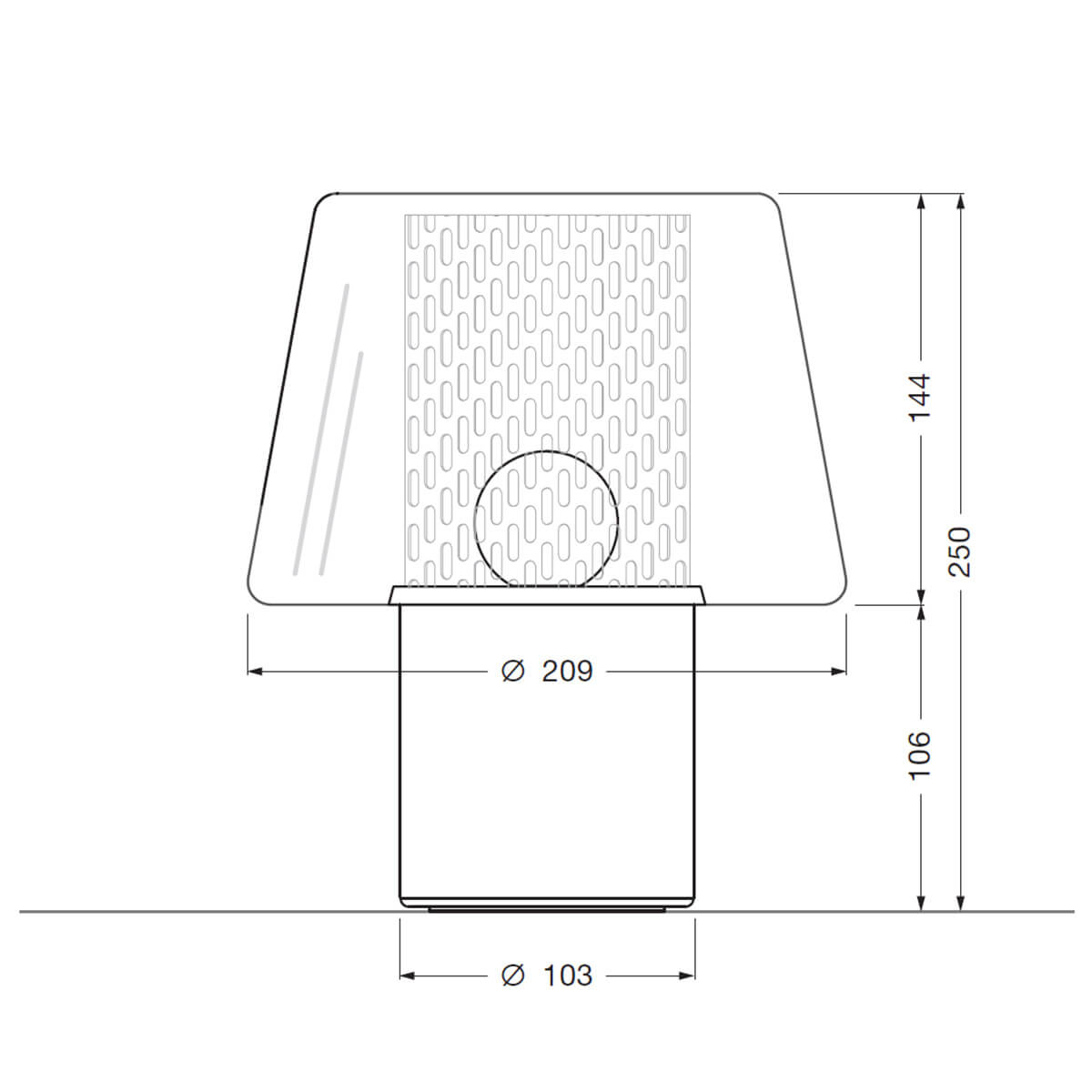 Era grande G lusso LED Akkuleuchte