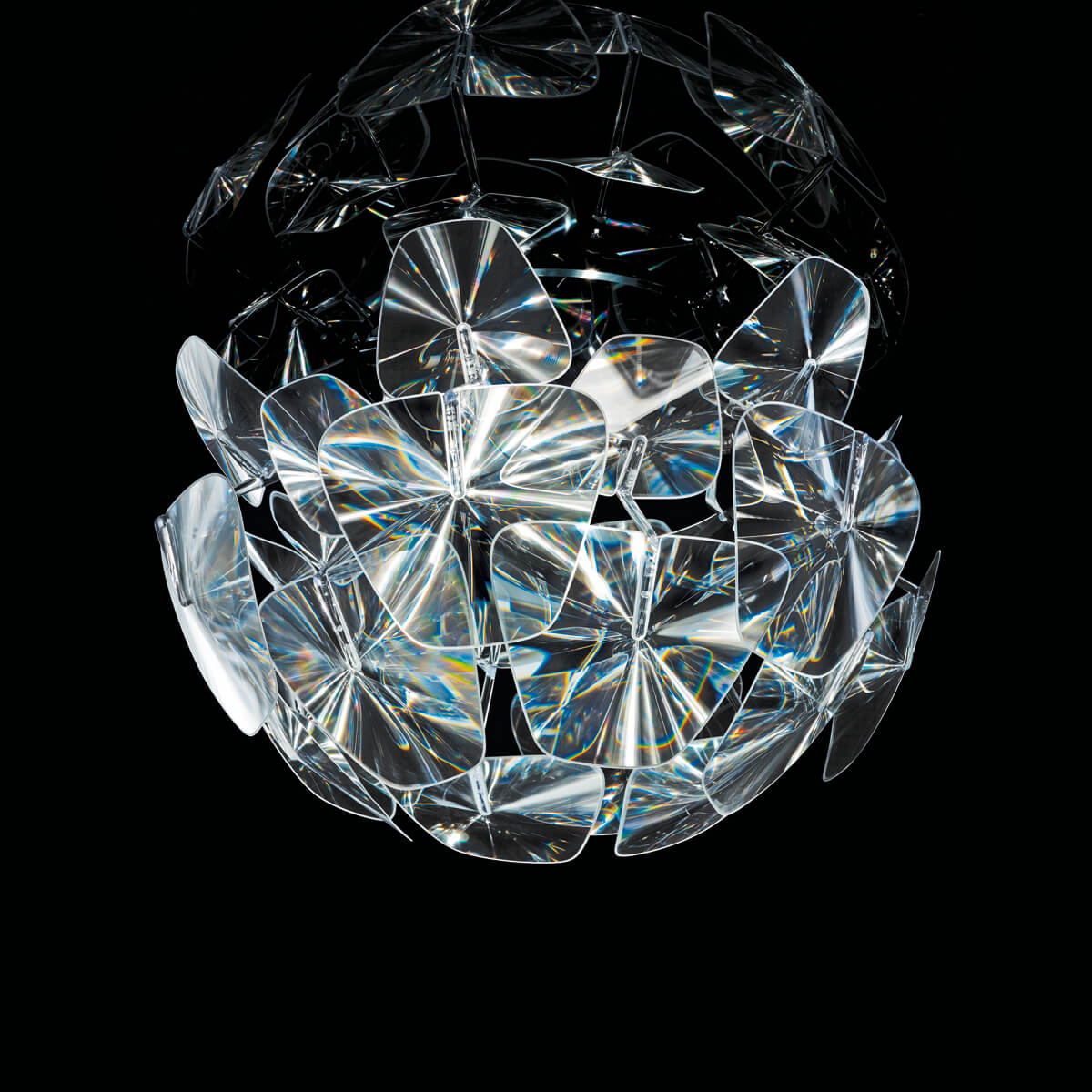 Luceplan Hope Soffitto, Ø: 69 cm, transparent