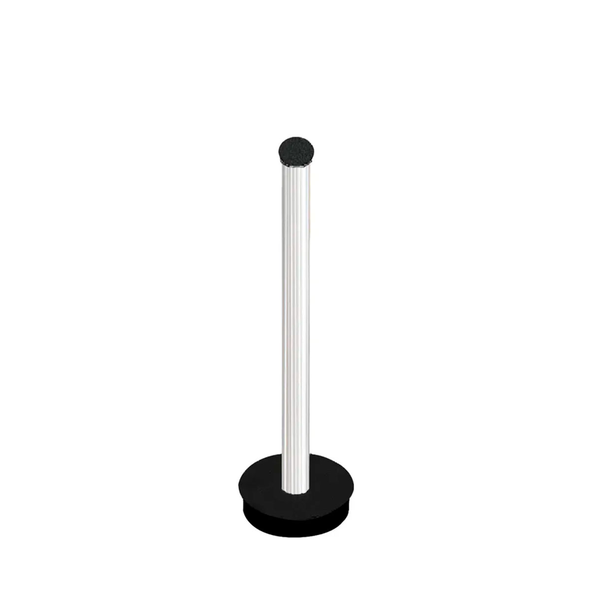 Fontana Arte Oort Outdoor LED Stehleuchte, Höhe: 40 cm, Borosilikatglas / schwarz