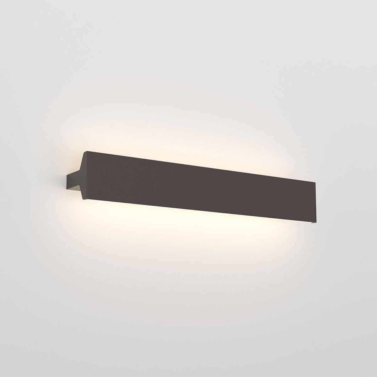 Rotaliana Ipe W3 LED Wandleuchte, Kaffee-Braun