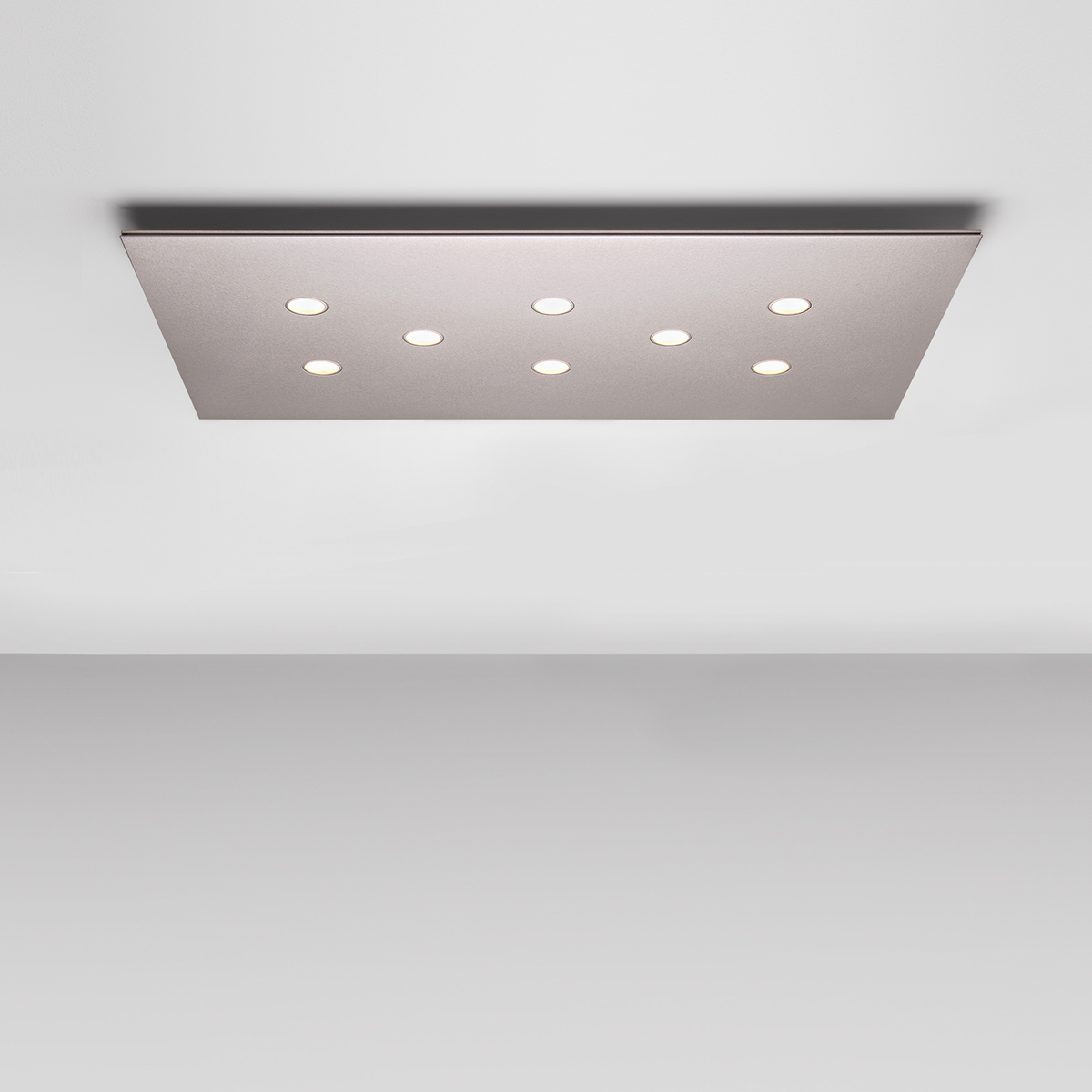 Icone Pop LED Deckenleuchte, Silber / Blattsilber