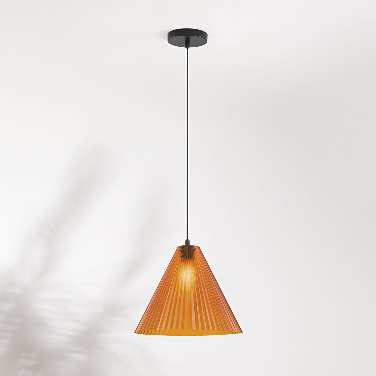Fabas Luce Cone Pendelleuchte, orange