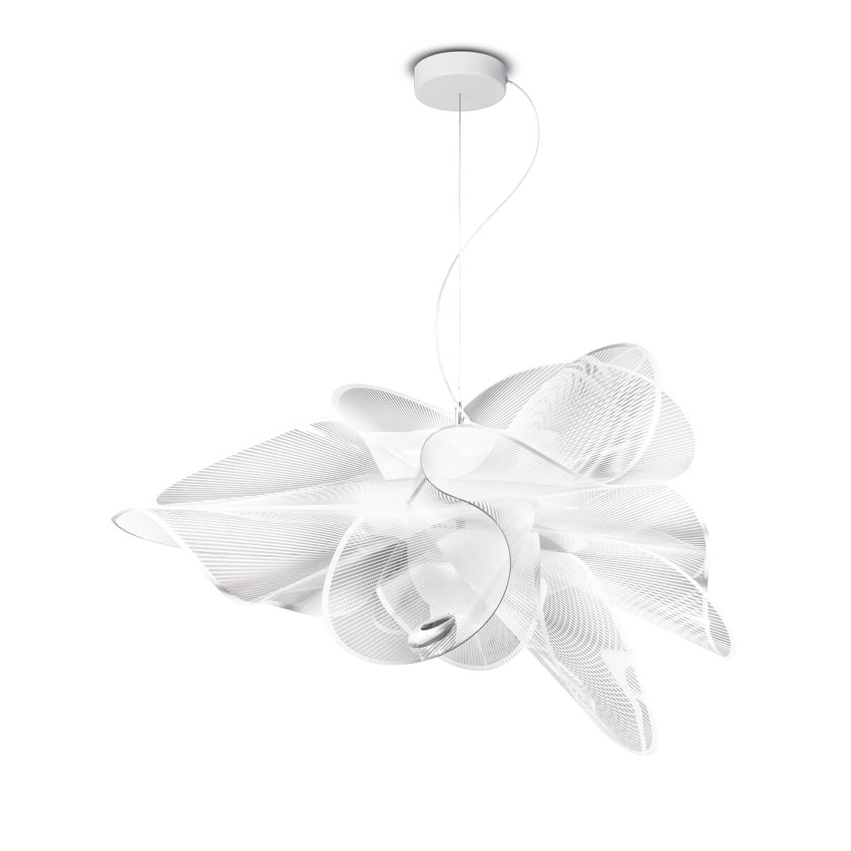 Slamp La Belle Étoile LED Suspension, medium, Ø: 73 cm, white (weiß)