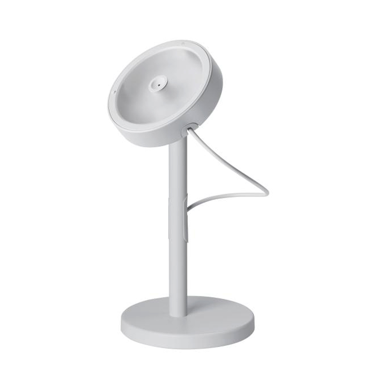 Belux U-Turn-40 LED Tischleuchte, telegrau