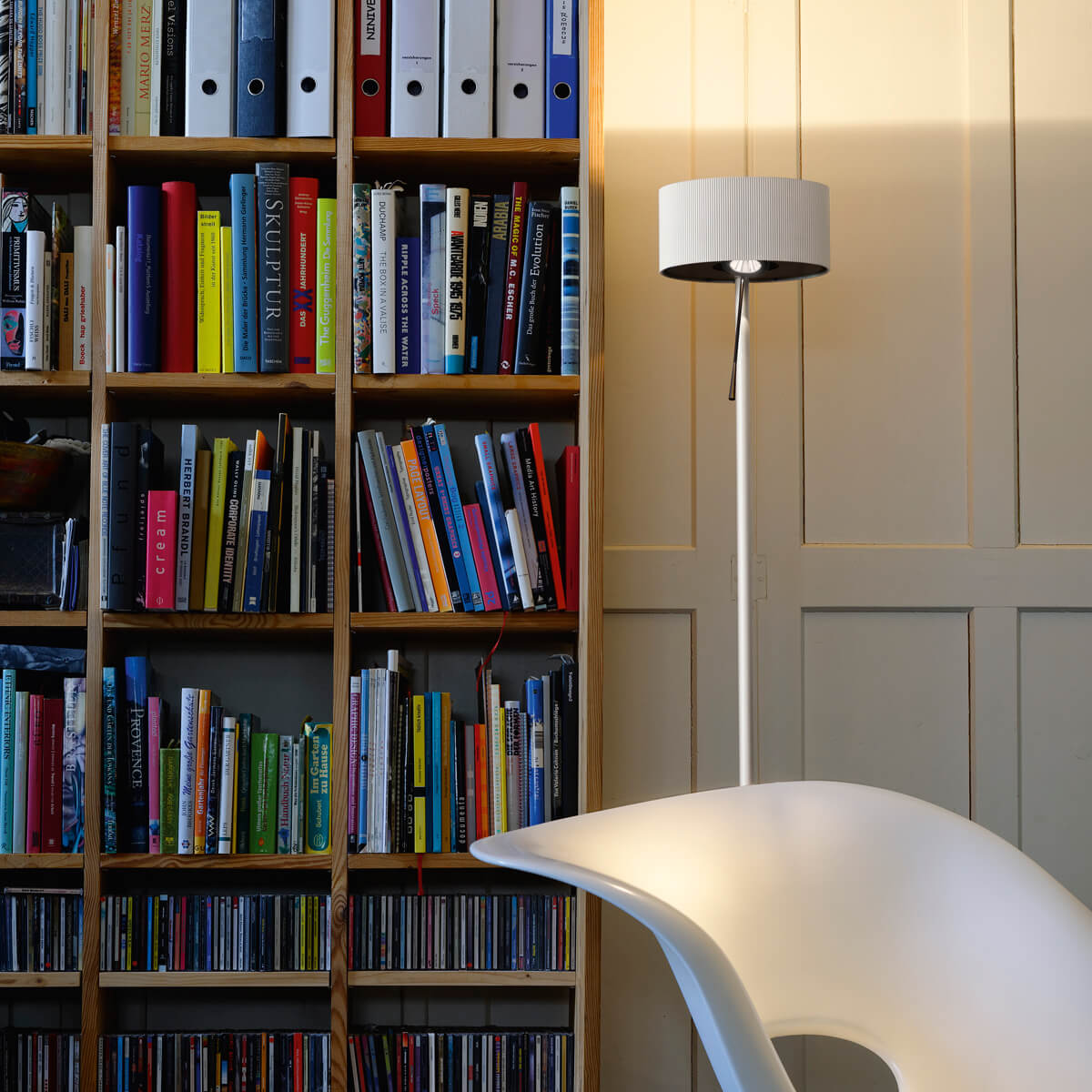 Belux Diogenes LED Stehleuchte, reinweiß