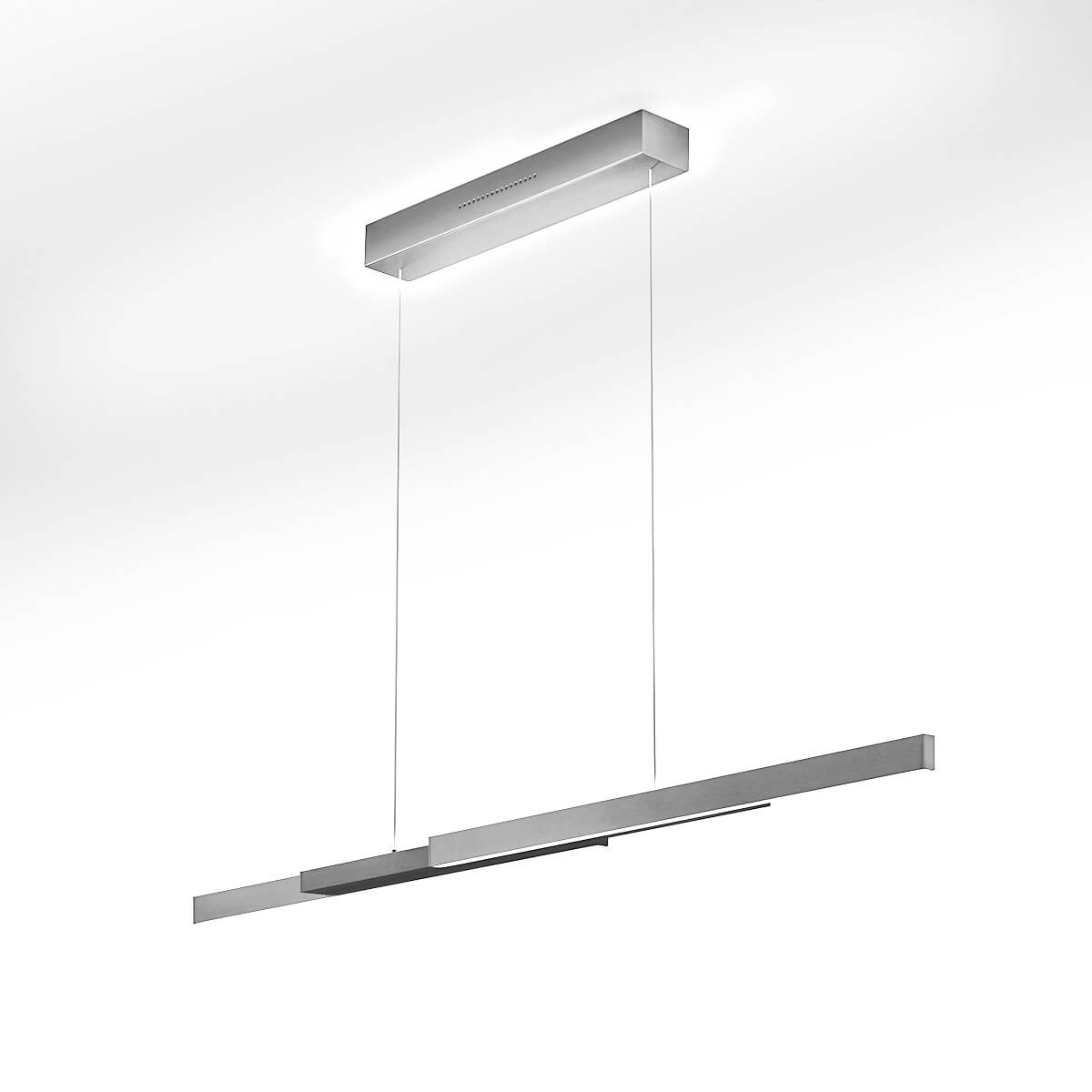Knapstein Lara-L205 LED Pendelleuchte, Nickel matt