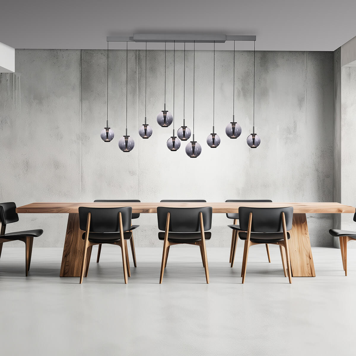 PURE E-Infinity Pendelleuchte mit e-SLIDE und CCT