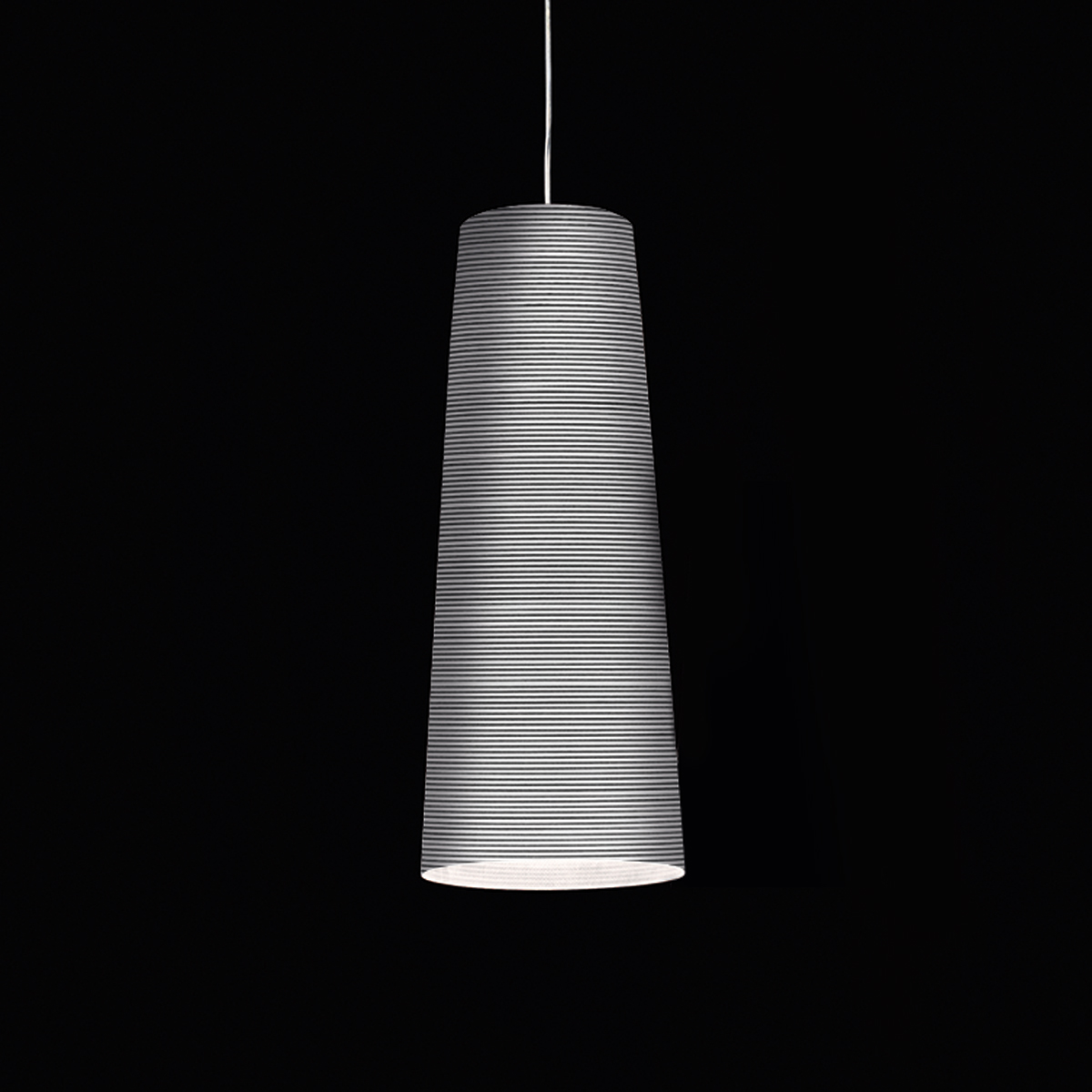 Foscarini Tite Sospensione, 2, nero (schwarz)
