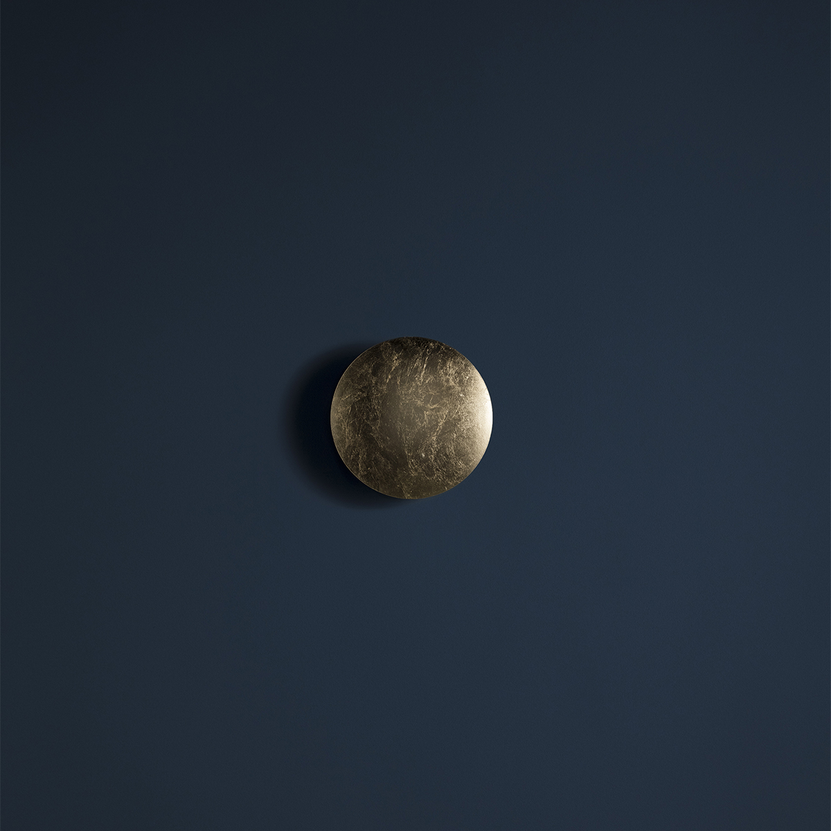 Catellani & Smith Lederam W1 Wandleuchte, Scheibe: Gold