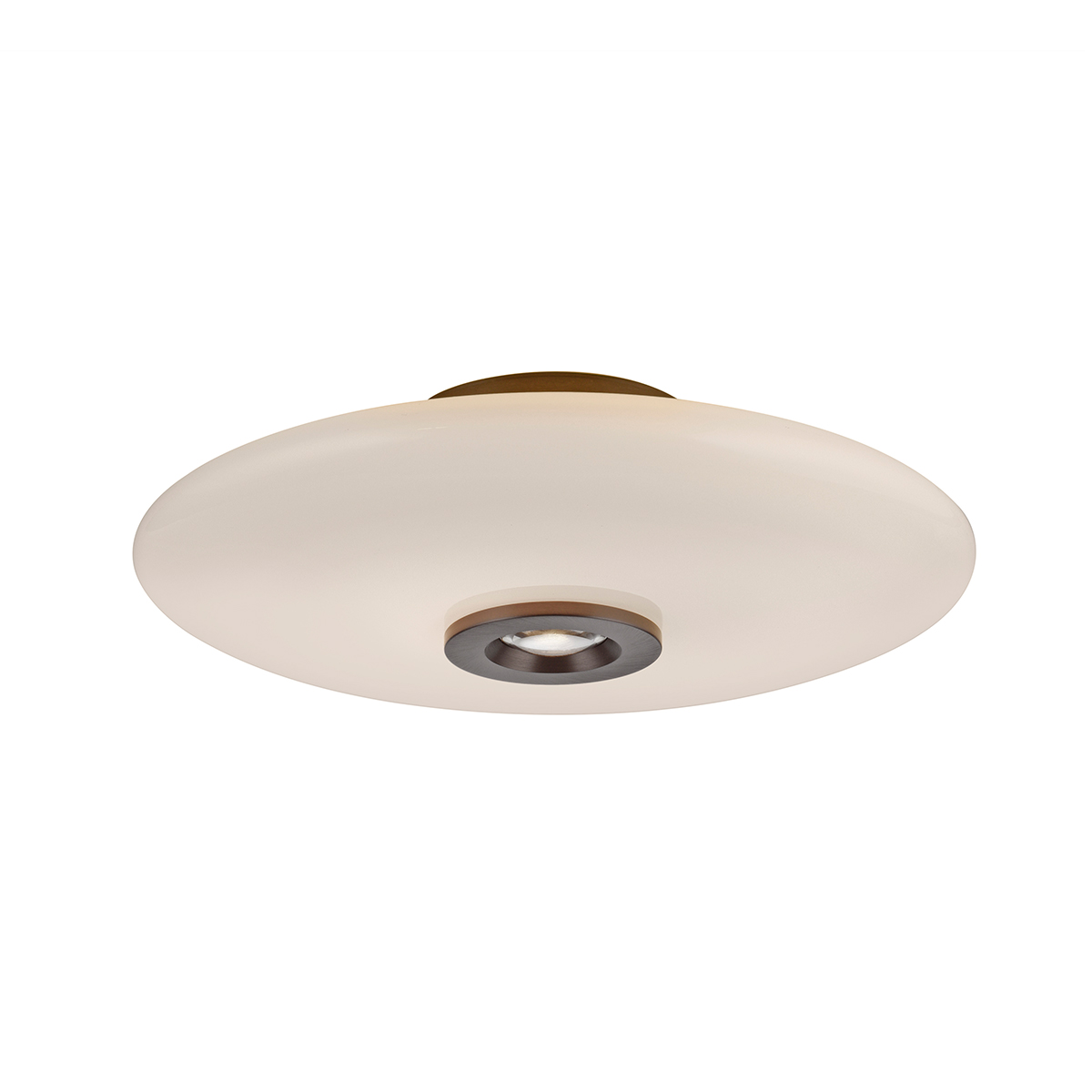 Neuhaus PURE Vitrum LED Deckenleuchte, dark-metal brown (dunkelbraun)
