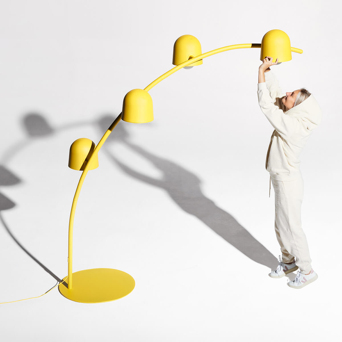 Fatboy Big Lebow Bogenleuchte, Banana Yellow (gelb)